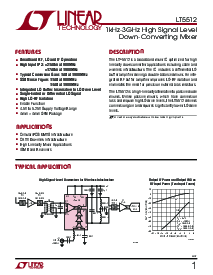 浏览型号LT5512EUF的Datasheet PDF文件第1页