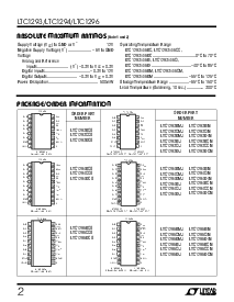 浏览型号LTC1294DCN的Datasheet PDF文件第2页
