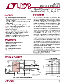 浏览型号LTC1148HVCS的Datasheet PDF文件第1页