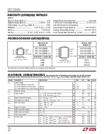 浏览型号LTC1261LCMS8的Datasheet PDF文件第2页