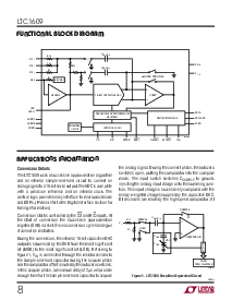 浏览型号LTC1609IG的Datasheet PDF文件第8页