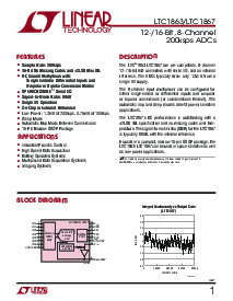 浏览型号LTC1867CGN的Datasheet PDF文件第1页