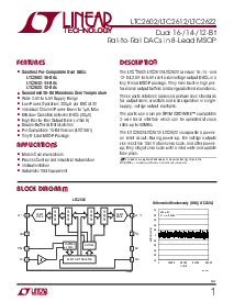 浏览型号LTC2622IMS8的Datasheet PDF文件第1页