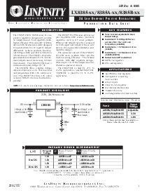 浏览型号LX8385A-33CD的Datasheet PDF文件第1页