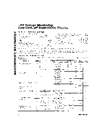 浏览型号MAX706的Datasheet PDF文件第2页