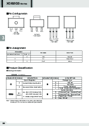 浏览型号XC6203E302PR的Datasheet PDF文件第2页