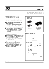 浏览型号M48T86PC的Datasheet PDF文件第1页