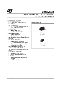 浏览型号M58LW064D的Datasheet PDF文件第1页