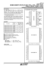 浏览型号M5M51008BFP-70VL的Datasheet PDF文件第1页
