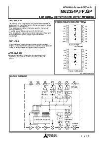 浏览型号M62354FP的Datasheet PDF文件第1页