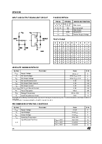 浏览型号M74HC30RM13TR的Datasheet PDF文件第2页