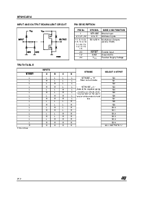 浏览型号M74HC4514M1R的Datasheet PDF文件第2页