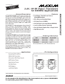 浏览型号MAX2602ESA的Datasheet PDF文件第1页