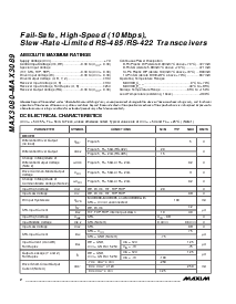 浏览型号MAX3080EPD的Datasheet PDF文件第2页