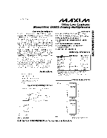浏览型号MAX328CPE的Datasheet PDF文件第1页