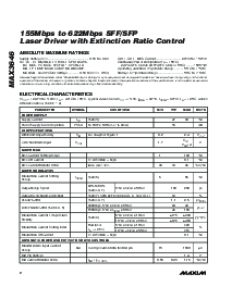 浏览型号MAX3646ETG的Datasheet PDF文件第2页