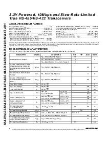 浏览型号MAX3491CSD的Datasheet PDF文件第2页