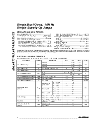 浏览型号MAX473CSA的Datasheet PDF文件第2页