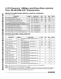 浏览型号MAX3490CSA的Datasheet PDF文件第4页