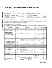 浏览型号MAX3735的Datasheet PDF文件第2页