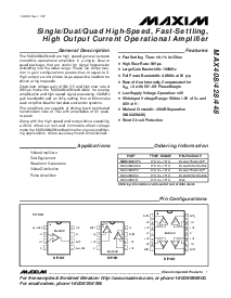 浏览型号MAX428CPA的Datasheet PDF文件第1页