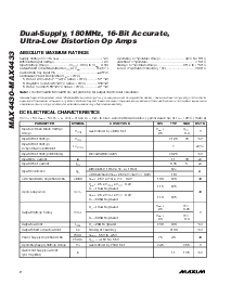 浏览型号MAX4430ESA的Datasheet PDF文件第2页