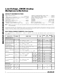 浏览型号MAX4583CEE的Datasheet PDF文件第2页