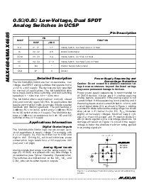 浏览型号MAX4684EBC的Datasheet PDF文件第6页