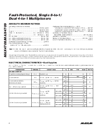 浏览型号MAX4708EPE的Datasheet PDF文件第2页