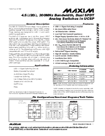 浏览型号MAX4717EUB的Datasheet PDF文件第1页