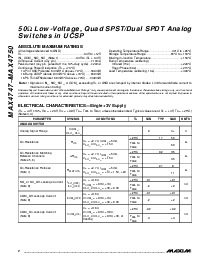 浏览型号MAX4747ETE的Datasheet PDF文件第2页