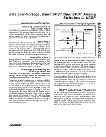 浏览型号MAX4747ETE的Datasheet PDF文件第9页
