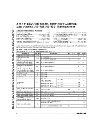 浏览型号MAX489EPD的Datasheet PDF文件第2页