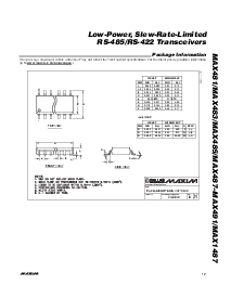浏览型号MAX491CSD的Datasheet PDF文件第17页