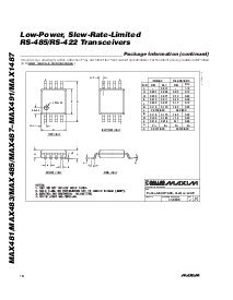 浏览型号MAX491CSD的Datasheet PDF文件第18页