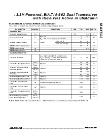 浏览型号MAX563CWN的Datasheet PDF文件第3页