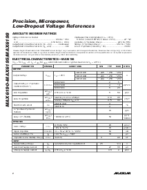 浏览型号MAX6192AESA的Datasheet PDF文件第2页