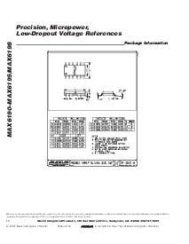 浏览型号MAX6192BESA的Datasheet PDF文件第14页