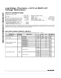 浏览型号MAX6250BESA的Datasheet PDF文件第2页