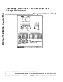 浏览型号MAX6250BESA的Datasheet PDF文件第12页
