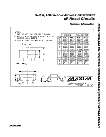 浏览型号MAX6327UR31-T的Datasheet PDF文件第7页
