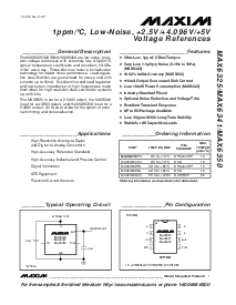 浏览型号MAX6350CPA的Datasheet PDF文件第1页