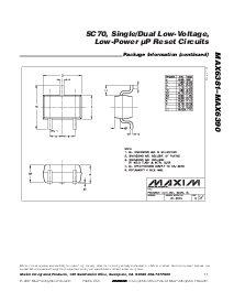 浏览型号MAX6390XS29D4-T的Datasheet PDF文件第11页