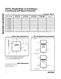 浏览型号MAX6390XS29D4-T的Datasheet PDF文件第8页