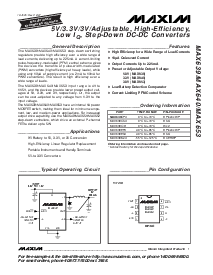 浏览型号MAX640CSA的Datasheet PDF文件第1页