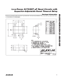 浏览型号MAX6421XS29-T的Datasheet PDF文件第9页