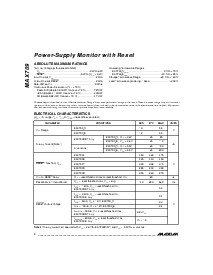 浏览型号MAX709MCSA的Datasheet PDF文件第2页