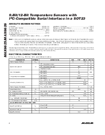 浏览型号MAX6625RMUT-T的Datasheet PDF文件第2页
