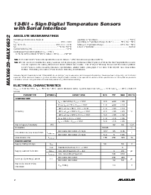 浏览型号MAX6632MUT-T的Datasheet PDF文件第2页