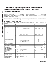 浏览型号MAX6634MSA的Datasheet PDF文件第2页